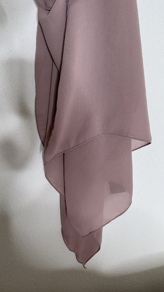 Hijab jazz texturé premium - LIN GREY